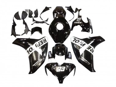 Carenados Moto Honda CBR1000RR 2008-2011 - Negro Brillante Blanco Repsol 93 Fábrica
