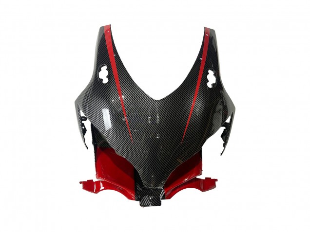 Carenados Moto Honda CBR1000RR 2008-2011 - Negro FibraCarbono Rojo Fábrica
