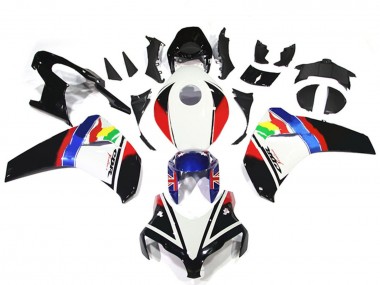 Carenados Moto Honda CBR1000RR 2008-2011 - Blanco Rojo Azul Negro Brillante Estrella Fábrica