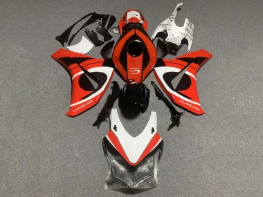 Kits Carenado Moto Honda CBR1000RR 2008-2011 - Blanco Rojo Negro Brillante Fábrica