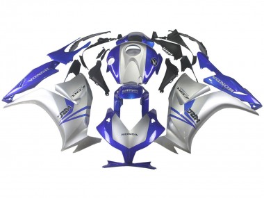 Carenados Moto Honda CBR1000RR 2012-2016 - Plata Azul HRC Fábrica