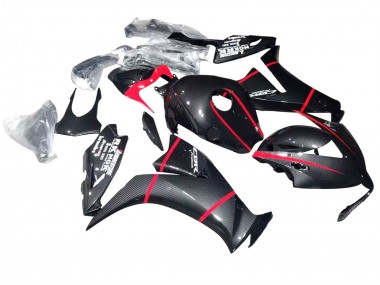 Carenados Moto Honda CBR1000RR 2012-2016 - Negro FibraCarbono Rojo Fábrica