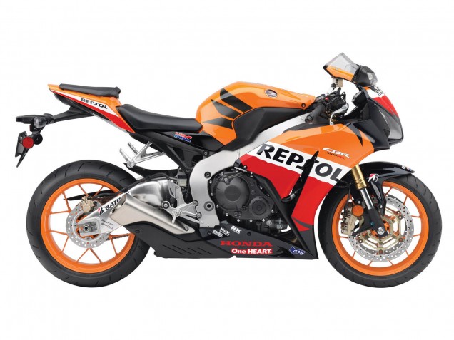 Carenados Moto Honda CBR1000RR 2012-2016 - Naranja Blanco Rojo Repsol Fábrica