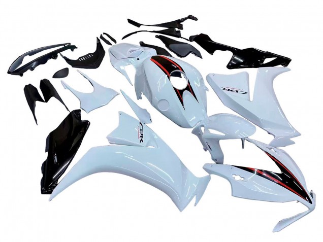 Carenados Moto Honda CBR1000RR 2012-2016 - Blanco Negro Brillante Fábrica
