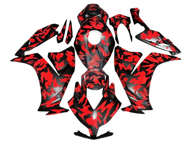 Carenados Moto Honda CBR1000RR 2012-2016 - Rojo Negro Brillante Fábrica