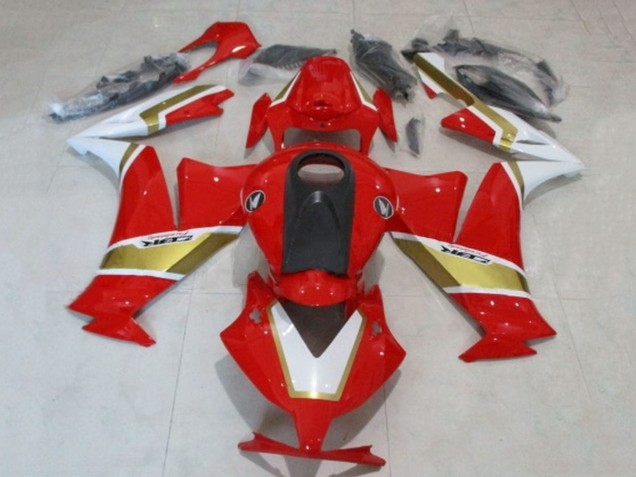 Carenados Moto Honda CBR1000RR 2012-2016 - Blanco Rojo Oro Fábrica
