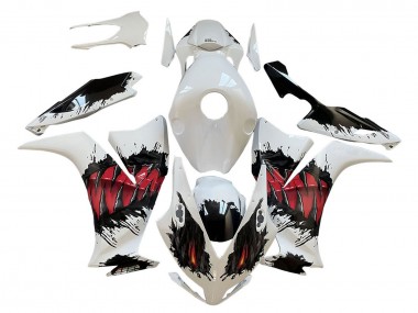 Carenados Moto Honda CBR1000RR 2012-2016 - Blanco Rojo Negro Fábrica