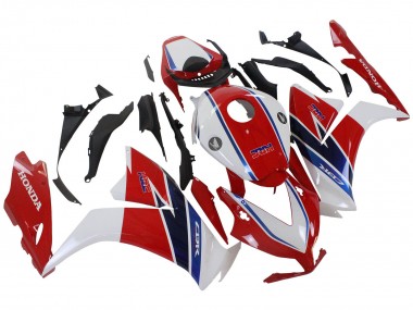 Kits Carenado Moto Honda CBR1000RR 2012-2016 - Blanco Rojo Azul Fábrica
