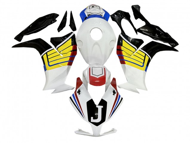 Carenados Moto Honda CBR1000RR 2012-2016 - Blanco Amarillo Negro Fábrica