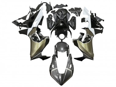 Carenados Moto Honda CBR1000RR 2017-2023 - Gris Blanco Negro FibraCarbono Fábrica