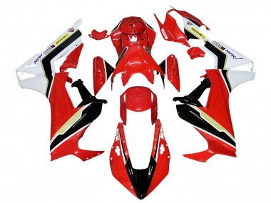 Carenado Moto Honda CBR1000RR 2017-2023 - Blanco Rojo Negro Fábrica