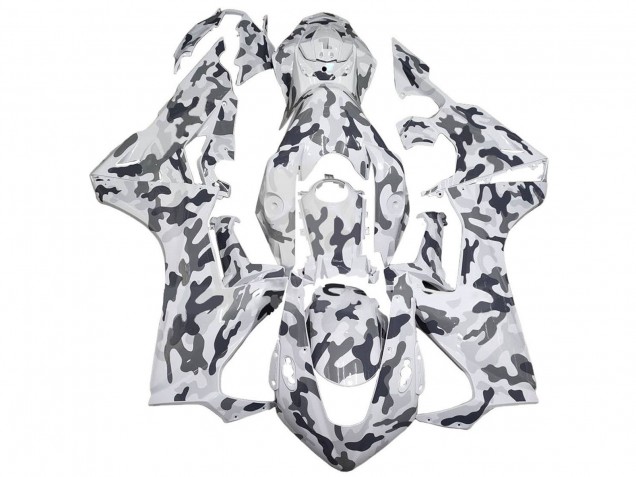 Carenados Moto Honda CBR1000RR 2017-2023 - Blanco Gris Camouflage Fábrica
