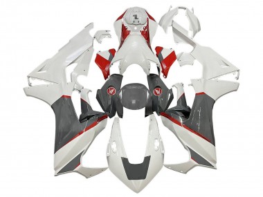 Carenados Moto Honda CBR1000RR 2017-2023 - Blanco Rojo Gris Fábrica