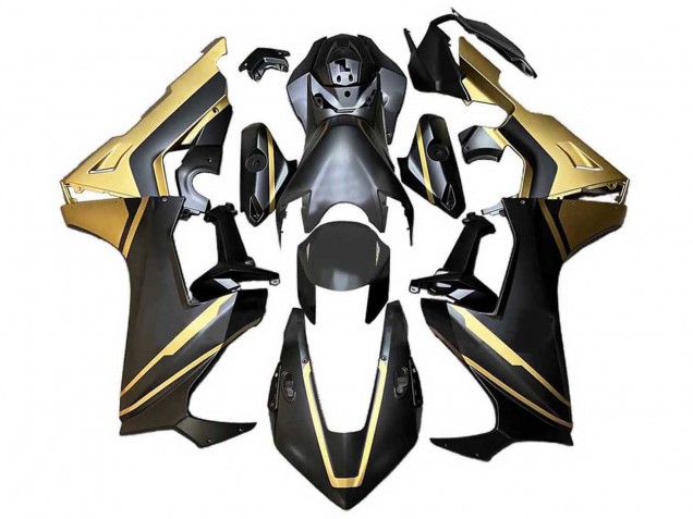 Carenado Moto Honda CBR1000RR 2017-2023 - Oro Negro Mate Fábrica