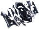 Carenados Moto Honda CBR600RR 2003-2004 - Plata Negro Brillante Fábrica