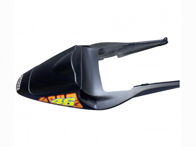 Carenados Moto Honda CBR600RR 2003-2004 - Negro Mate Naranja Repsol Rossi 46 Fábrica