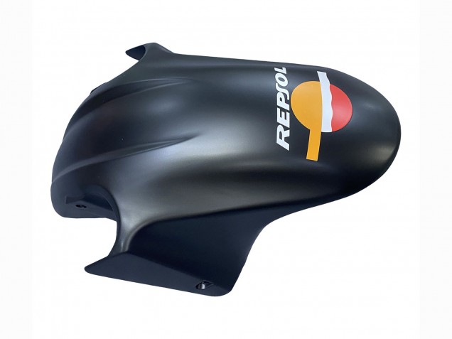 Carenados Moto Honda CBR600RR 2003-2004 - Negro Mate Naranja Repsol Rossi 46 Fábrica