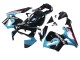 Carenados Moto Honda CBR600RR 2003-2004 - Azul Claro Rojo Negro Brillante Dunlop Fábrica