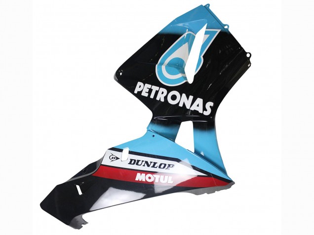 Carenados Moto Honda CBR600RR 2003-2004 - Azul Claro Rojo Negro Brillante Dunlop Fábrica