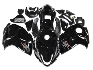 Carenados Moto Suzuki GSXR 1300 Hayabusa 2008-2020 - Negro Brillante Gris Fábrica