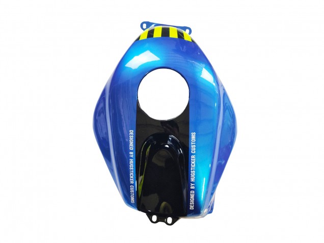 Carenados Moto Honda CBR600RR 2003-2004 - Azul Neon Amarillo Negro Brillante Tiburón Fábrica