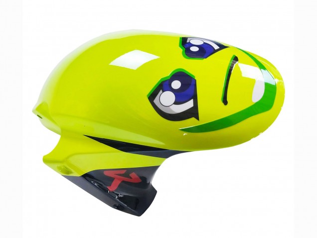 Carenados Moto Honda CBR600RR 2003-2004 - Azul Neon Amarillo Negro Brillante Tiburón Fábrica