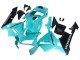 Carenados Moto Honda CBR600RR 2003-2004 - Azul Claro Negro Fábrica