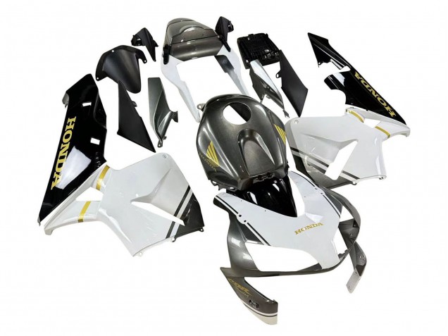 Carenados Moto Honda CBR600RR 2003-2004 - Blanco Amarillo Gris Negro Fábrica