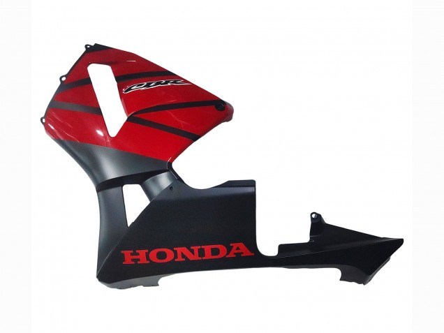 Carenados Moto Honda CBR600RR 2003-2004 - Rojo Negro Brillante Negro Mate Fábrica