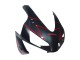 Carenados Moto Honda CBR600RR 2003-2004 - Rojo Negro Brillante Negro Mate Fábrica