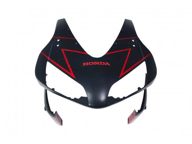Carenados Moto Honda CBR600RR 2003-2004 - Rojo Negro Brillante Negro Mate Fábrica