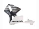 Carenados Moto Honda CBR600RR 2003-2004 - Blanco Negro Mate Carrera Fábrica