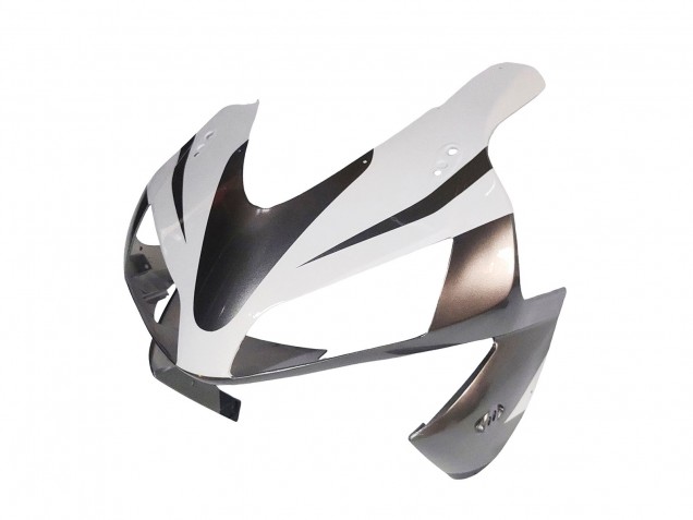Carenados Moto Honda CBR600RR 2003-2004 - Blanco Negro Mate Carrera Fábrica