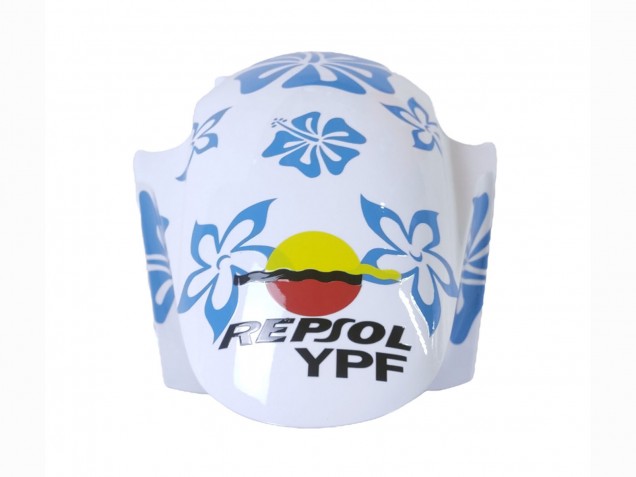 Carenados Moto Honda CBR600RR 2003-2004 - Blanco Azul Rojo Nastro Azzurro 46 Fábrica