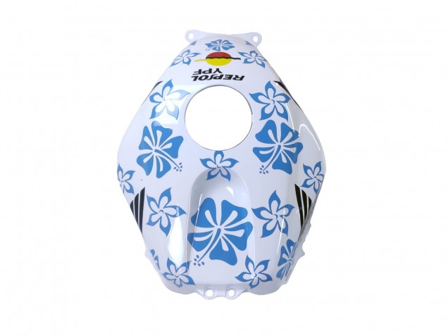 Carenados Moto Honda CBR600RR 2003-2004 - Blanco Azul Rojo Nastro Azzurro 46 Fábrica