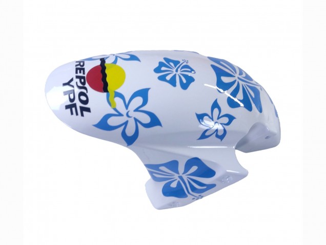 Carenados Moto Honda CBR600RR 2003-2004 - Blanco Azul Rojo Nastro Azzurro 46 Fábrica