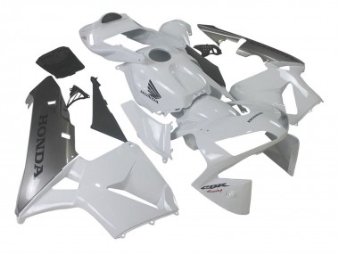 Carenado Moto Honda CBR600RR 2003-2004 - Plata Blanco Fábrica