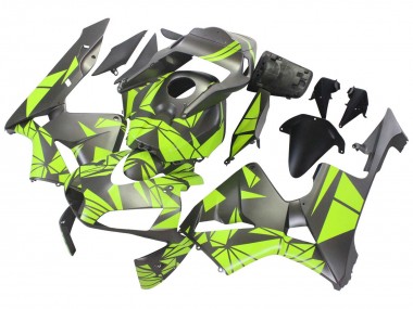 Carenados Moto Honda CBR600RR 2003-2004 - Amarillo Negro Mate Fábrica