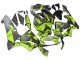 Carenados Moto Honda CBR600RR 2003-2004 - Amarillo Negro Mate Fábrica