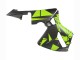Carenados Moto Honda CBR600RR 2003-2004 - Amarillo Negro Mate Fábrica