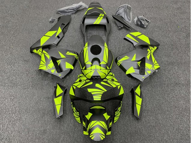 Carenados Moto Honda CBR600RR 2003-2004 - Amarillo Negro Mate Fábrica
