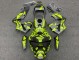 Carenados Moto Honda CBR600RR 2003-2004 - Amarillo Negro Mate Fábrica