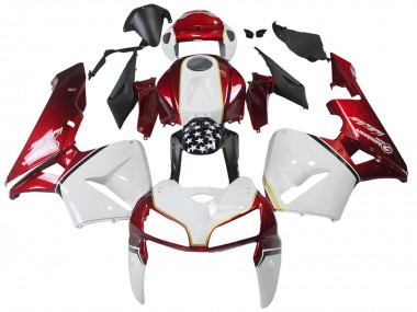 Kits Carenado Moto Honda CBR600RR 2005-2006 - Rojo Blanco Negro Fábrica