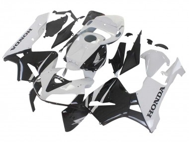 Carenados Moto Honda CBR600RR 2005-2006 - Negro Blanco Fábrica