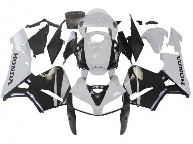Carenados Moto Honda CBR600RR 2005-2006 - Negro Blanco Fábrica