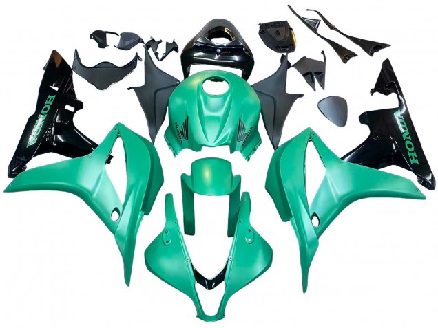 Carenado Moto Honda CBR600RR 2007-2008 - Verde Negro Brillante Fábrica