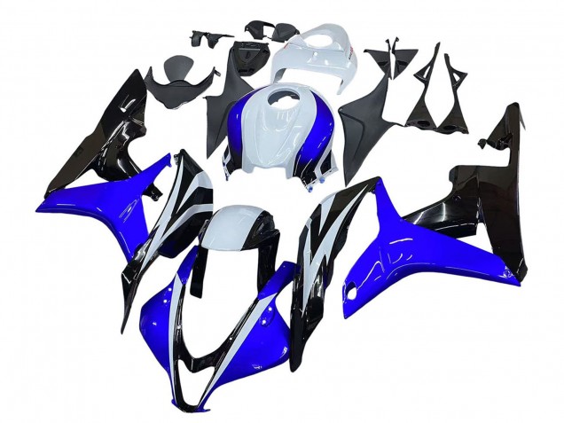 Carenado Moto Honda CBR600RR 2007-2008 - Blanco Azul Negro Brillante Fábrica