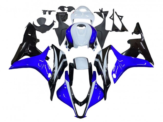 Carenado Moto Honda CBR600RR 2007-2008 - Blanco Azul Negro Brillante Fábrica