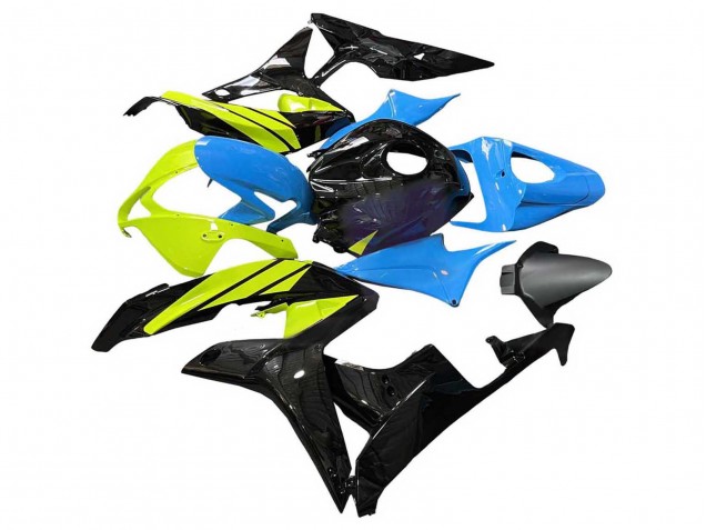 Carenados Moto Honda CBR600RR 2007-2008 - Azul Amarillo Negro Brillante Fábrica