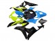 Carenados Moto Honda CBR600RR 2007-2008 - Azul Amarillo Negro Brillante Fábrica